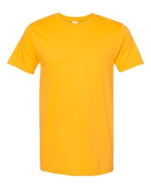 gildan yellow long sleeve shirt